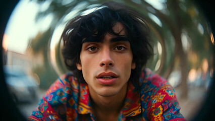 portrait of a young man