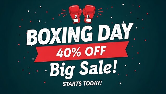 Don't Miss Out on This Boxing Day Big Sale with 40% Off - Shop Now and Save! Get Ready for Amazing Deals and Kick Off the Savings Today
