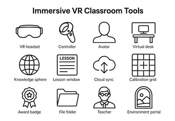 Immersive vr classroom tools: essential elements for modern virtual learning environments