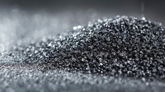 Detailed analysis of antimony grains in a quality control setting focusing on texture and purity for industrial standards