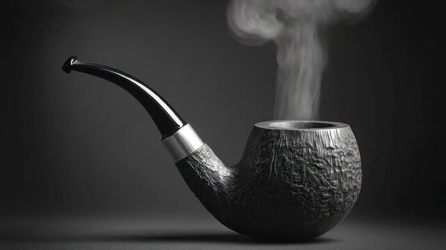 Modern Smoking Pipe with Blowing Smoke Effect