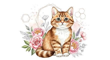 "Blossom Kitten Dreams",
"Floral Whiskers Charm",
"Sweet Garden Kitty", generationIA