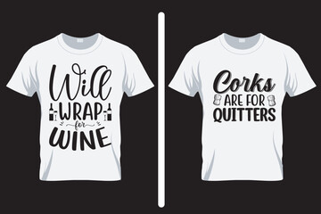 Will wrap alcohol SVG T Shirt design