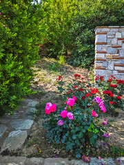 Evangelistria Monastery at Skiathos, Sporades, Thessaly, Greece