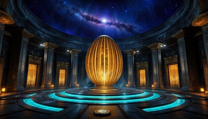 Enchanted Egg of Cosmic Light