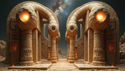 Mystical Ancient Stone Architecture