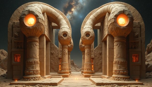 Mystical Ancient Stone Architecture