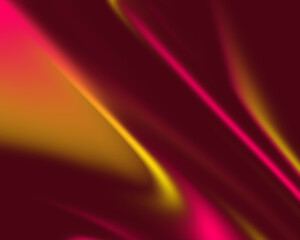 Abstract colorful rainbow wave pattern with glowing blue light rays and digital energy lines on a dark black background