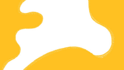 A pastel orange abstract decorative frame isolated on a transparent background, featuring soft shapes and elegant modern accents.