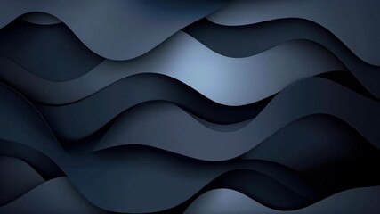 Abstract Curves: A captivating study in layered, fluid forms, the image showcases a dance of elegant curves and deep shadows that invite the eye to explore.