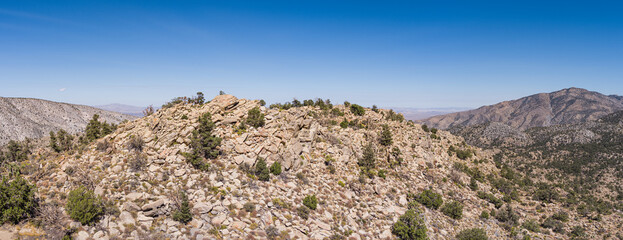 Boulder Covered Peak in the San Bernadino Mountains of Southern California