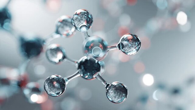 Molecular structure visualisation for educational resources in science and technology