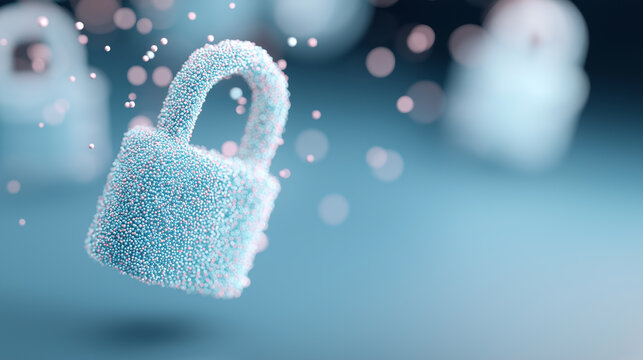 Digital padlocks in a secure virtual environment
