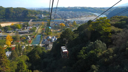 岩国城ロープウェイ1