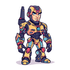 Humanoid Cyborg Design Very Cool