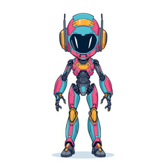 Humanoid Cyborg Design Very Cool