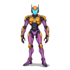 Humanoid Cyborg Design Very Cool