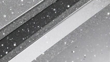 Fototapeta premium Angled abstract composition showing layered, textured stripes with a speckled background