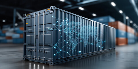 Enhancing supply chain resilience through analytics container shipping operations in a modern warehouse environment