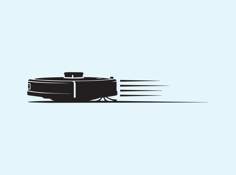 Robotic Vacuum clip art preview