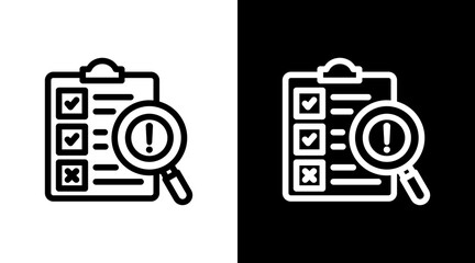 Risk Assessment With Icon Set Design