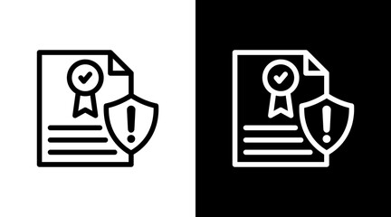 Underwriting With Icon Set Design