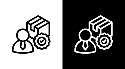 Employee Benefits With Icon Set Design