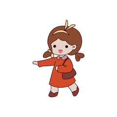 cute girl stickers