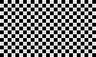 Fototapeta premium black and white seamless pattern