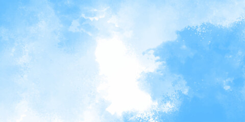 The nature of blue sky with cloud in the morning. panorama sky and cloud summertime beautiful background. Beautiful cloud in blue sky. Clear Blue Sky with Fluffy White Clouds on Sunny Day. 