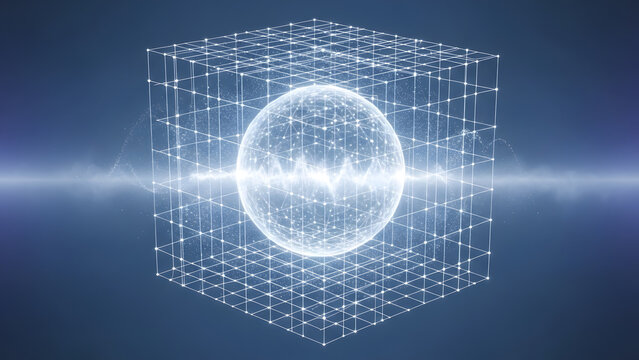 Abstract binary code background with a blue digital earth globe illustrating global technology network connections and internet data