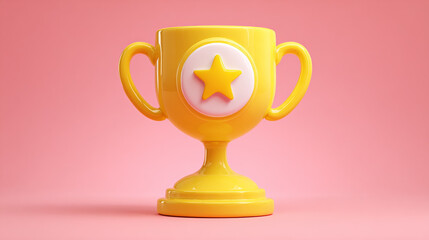 Trophy with Star Emblem