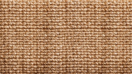 Obraz premium Close-up View of Natural Woven Fiber Texture Ideal for Backgrounds, Textiles, Crafts, and Eco-Friendly Designs in Warm Beige Color