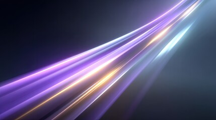Abstract light streaks in vibrant colors create a dynamic and modern visual background for presentations and graphic designs, emphasizing movement and energy