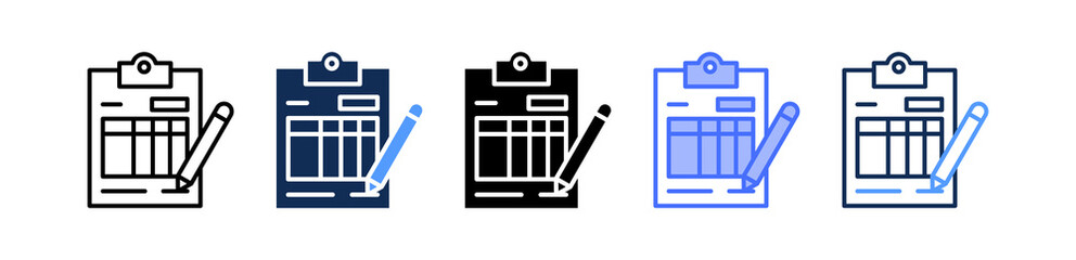 Data Frequency multiple icon