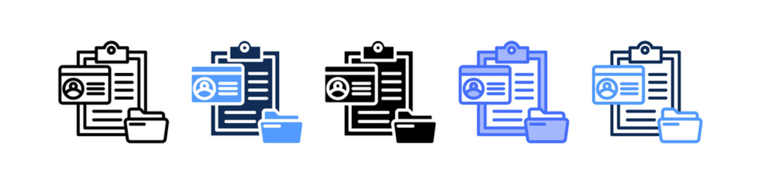 Data Collection multiple icon