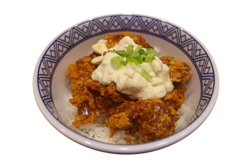 Authentic Japanese Chicken Nanban Donburi with Tartar Sauce