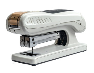 Metal Stapler Isolated on Transparent Background