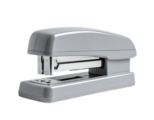 Metal Stapler Isolated on Transparent Background