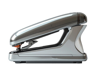 Metal Stapler Isolated on Transparent Background