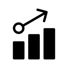 Chart Icon Vector Symbol Design Illustration