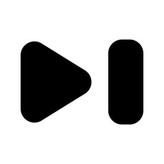Next Icon Vector Symbol Design Illustration