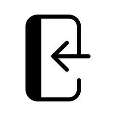 Login Icon Vector Symbol Design Illustration