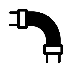 Pipeline Icon Vector Symbol Design Illustration