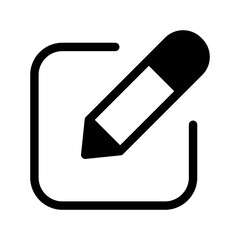 Edit Icon Vector Symbol Design Illustration