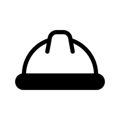 Helmet Icon Vector Symbol Design Illustration