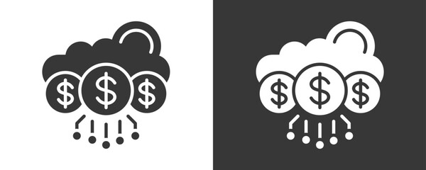 Payment Icon Set Vector Collection Isolated In Black And White