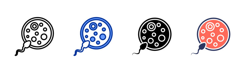 Cell icon set multiple style collection