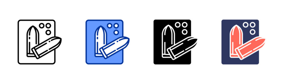 Suppositories icon set multiple style collection