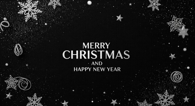 Christmas & Happy New Year Greeting Card